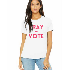 PRAY+VOTE Tee